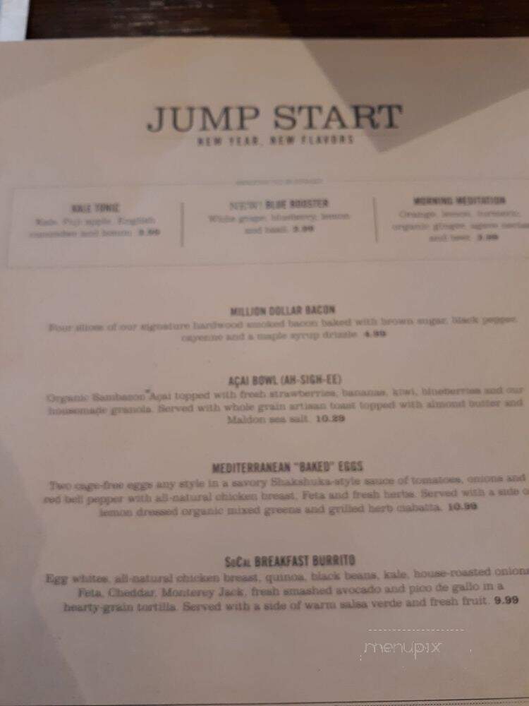 First Watch - Shreveport, LA menu_pic