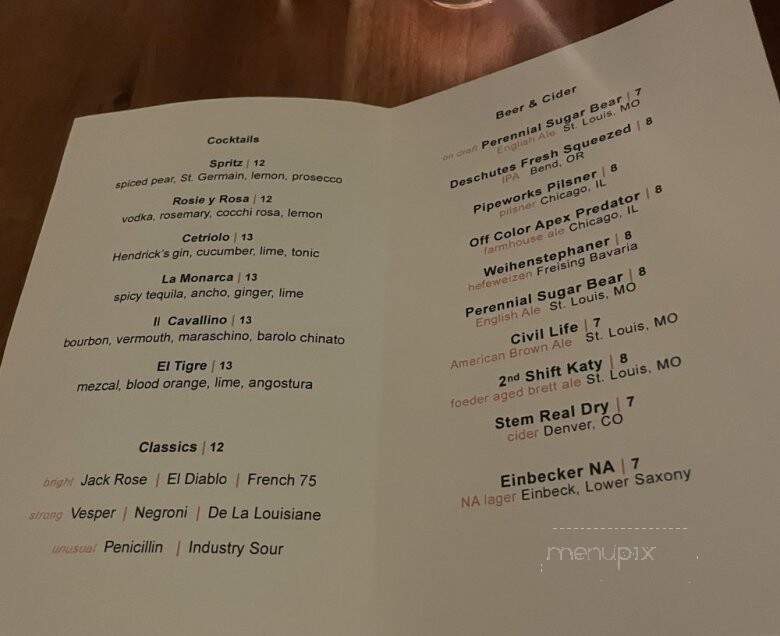 Louie - Clayton, MO menu_pic