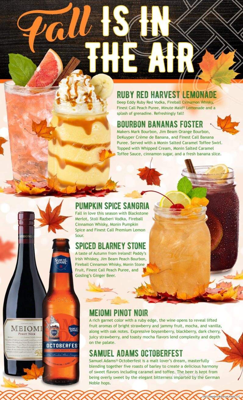 Bennigan's - Steubenville, OH menu_pic