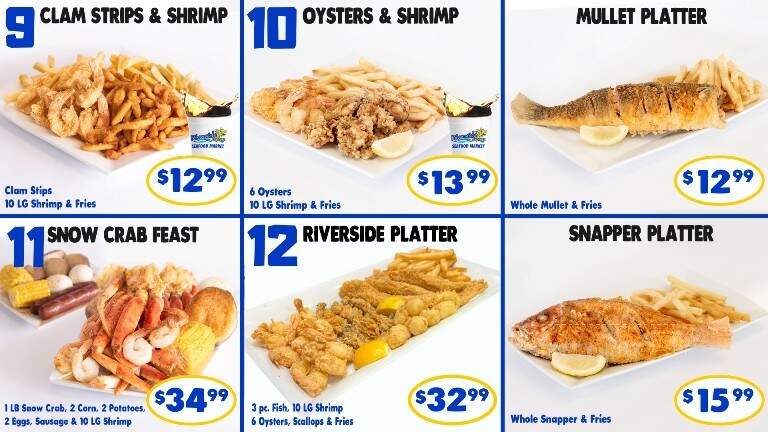 Riverside Express Seafood - Lakeland, FL menu_pic
