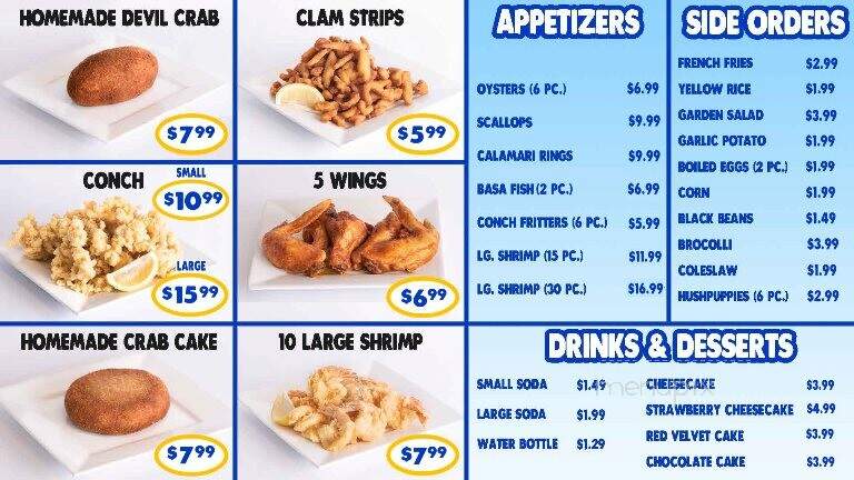Riverside Express Seafood - Lakeland, FL menu_pic