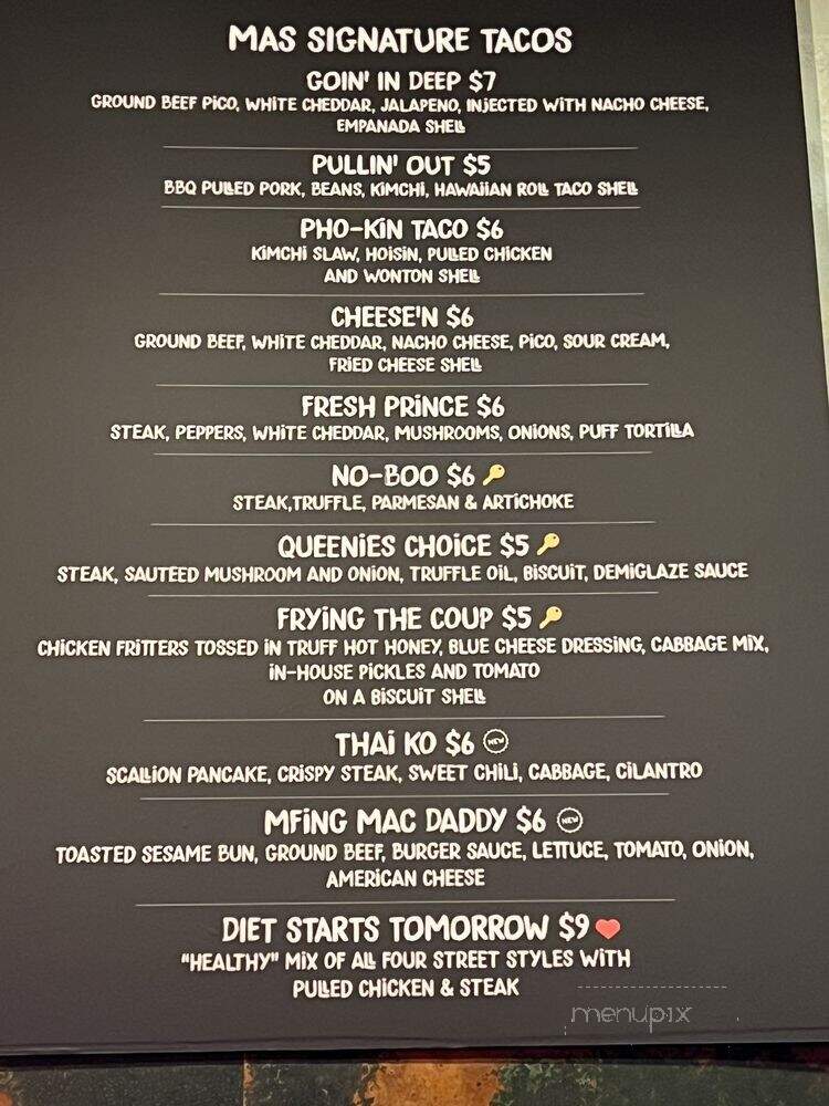 Mas Por Favor Taqueria y Tequila - Las Vegas, NV menu_pic