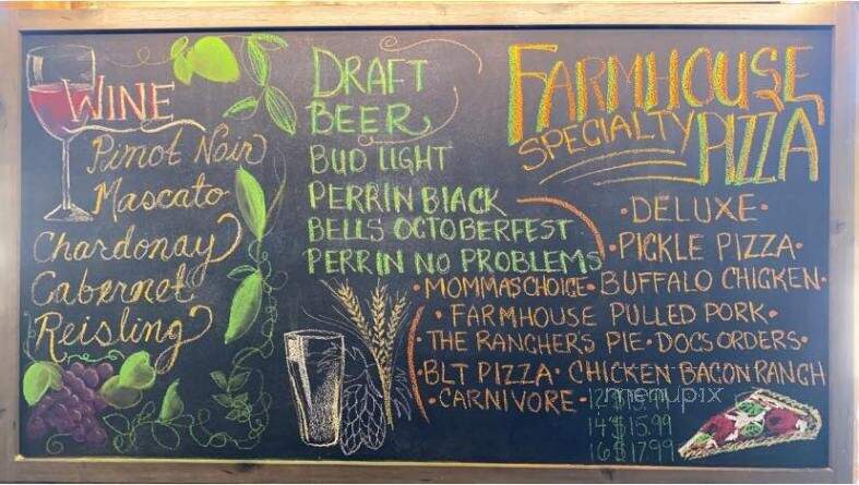 Michigan Farmhouse Pizza - Clarksville, MI menu_pic