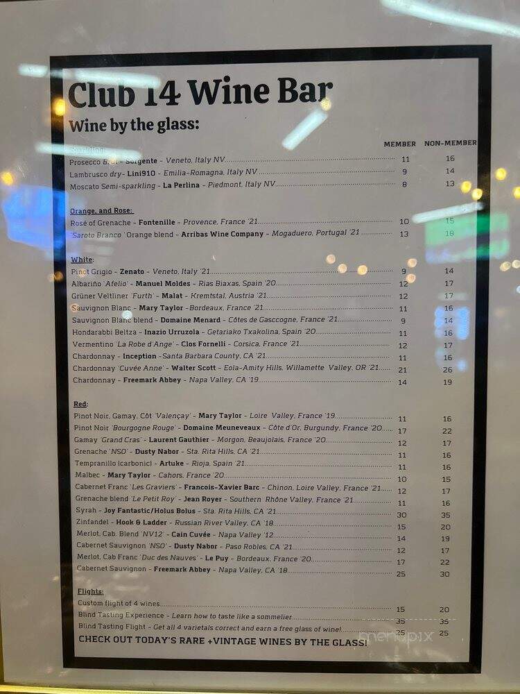 Club 14 Wine Bar - Westlake Village, CA