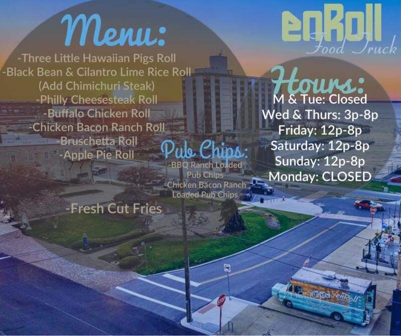 EnRoll Food Truck - Sandusky, OH menu_pic