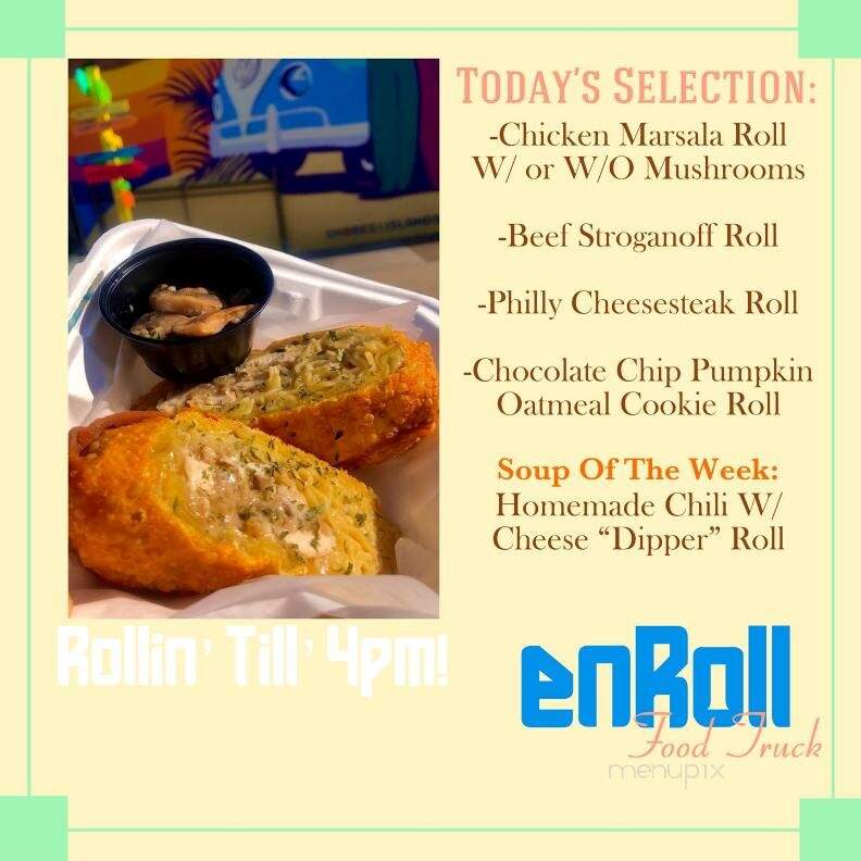 EnRoll Food Truck - Sandusky, OH menu_pic