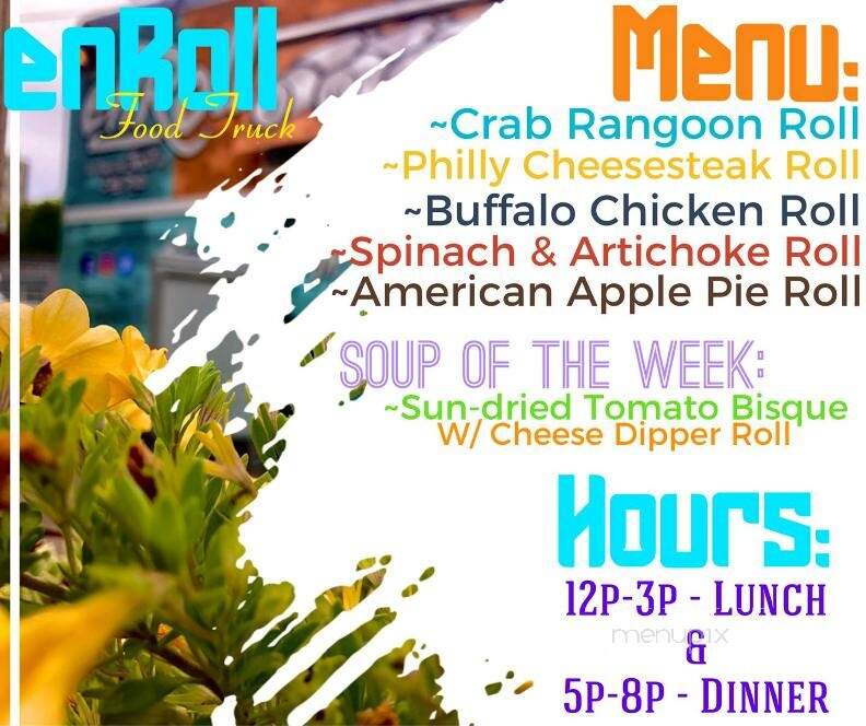 EnRoll Food Truck - Sandusky, OH menu_pic