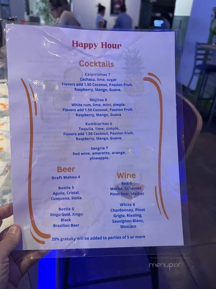 Kumbia Restaurant - Rockville, MD menu_pic