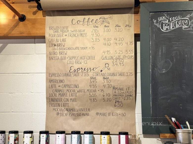 Greater Things Roasters - Coxsackie, NY menu_pic