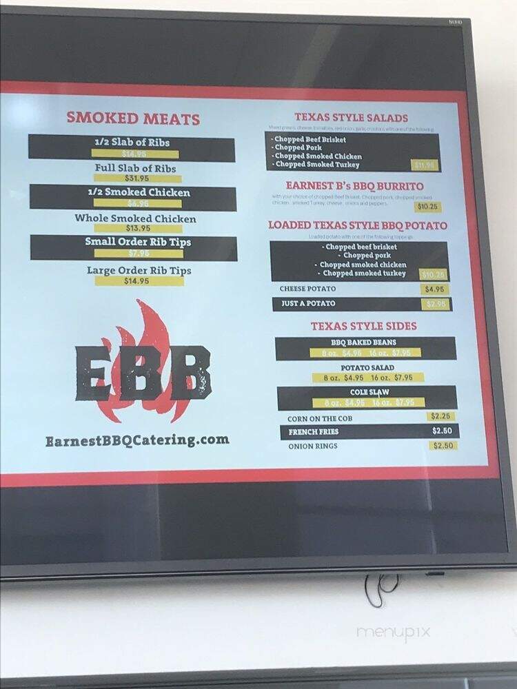 Earnest B's BBQ - Frisco, TX