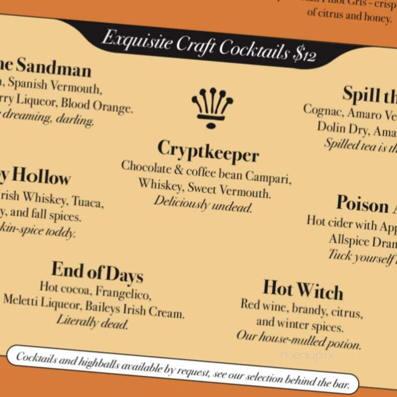 The Klondike Tavern - St Helens, OR menu_pic