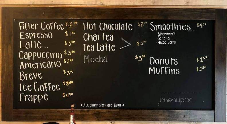 Deadlift Coffee Company - Three Rivers, MI menu_pic