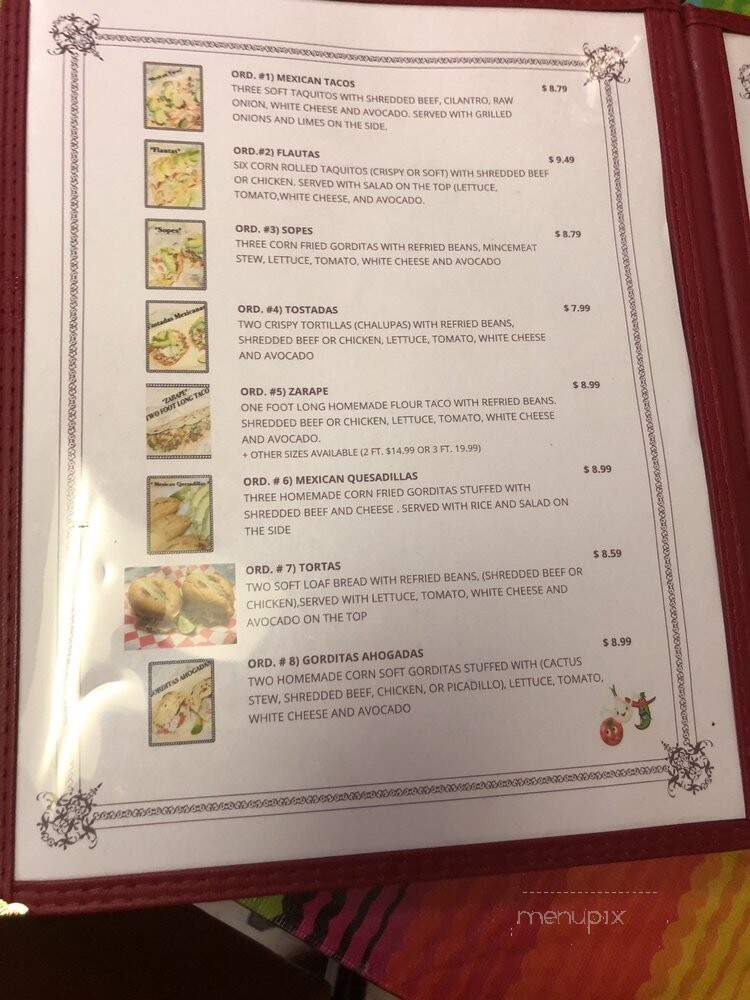 To-Ce-Chi - Corpus Christi, TX menu_pic