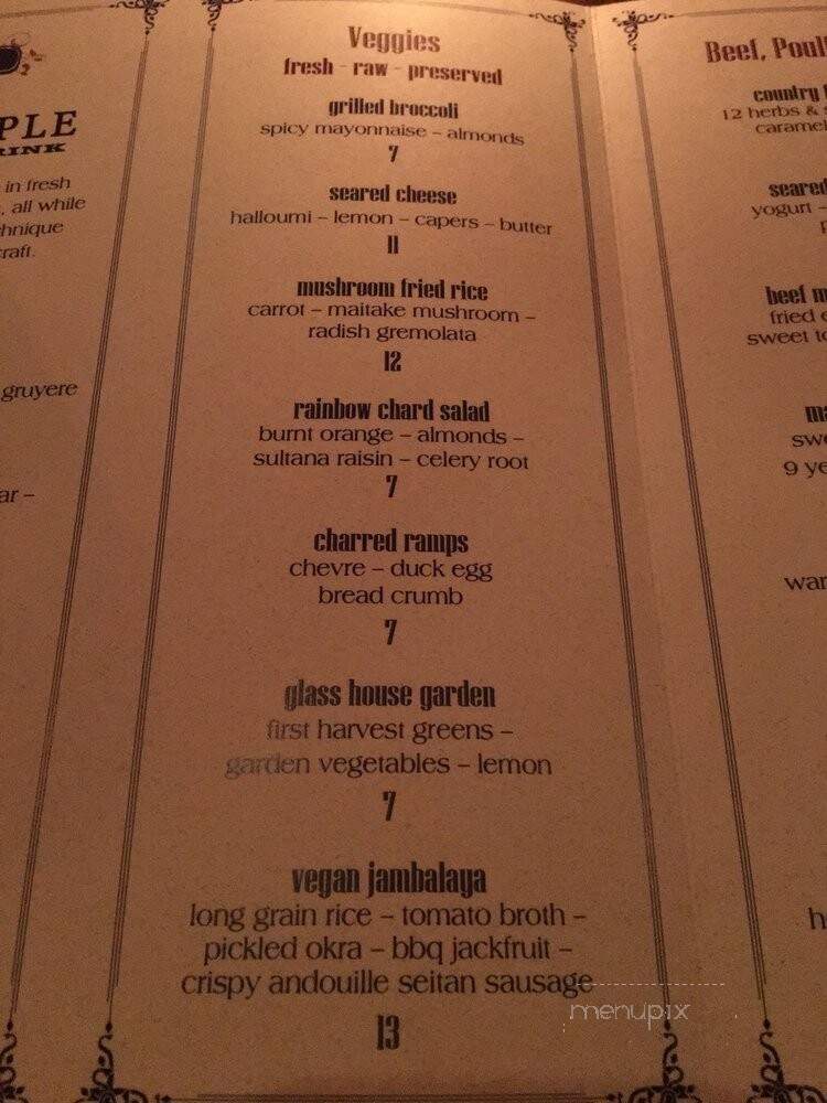 Principle Food & Drink - Kalamazoo, MI menu_pic