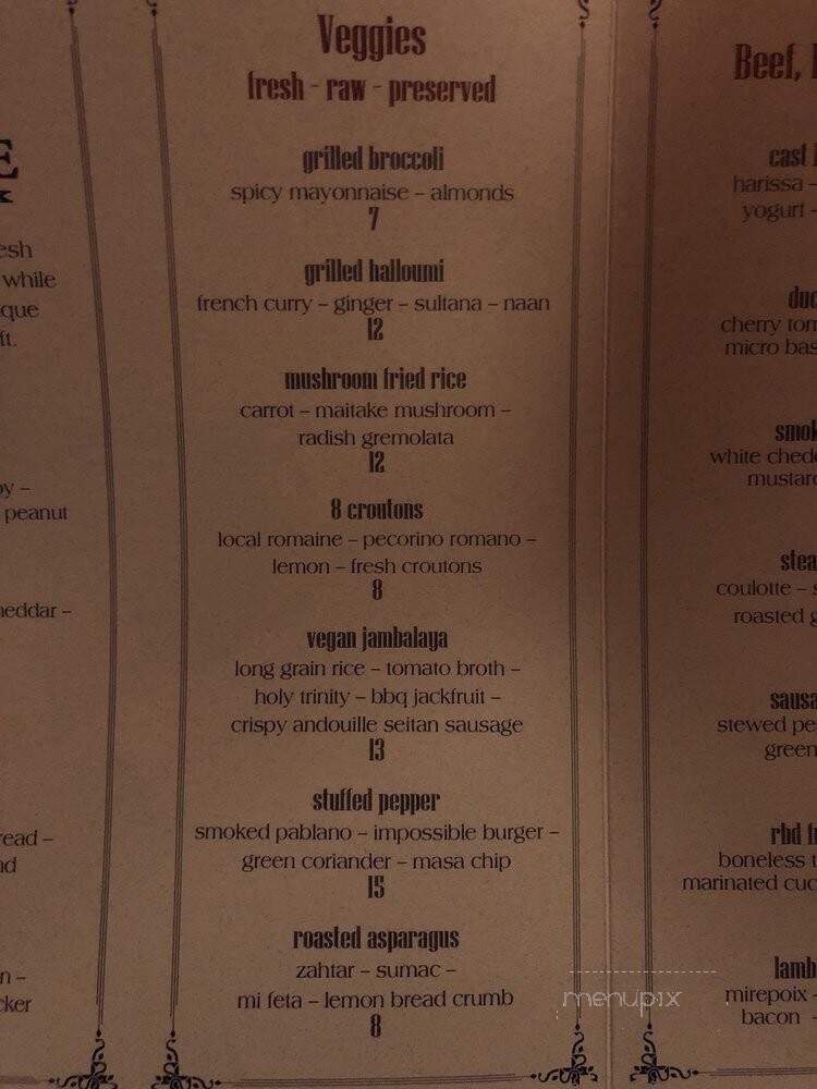 Principle Food & Drink - Kalamazoo, MI menu_pic