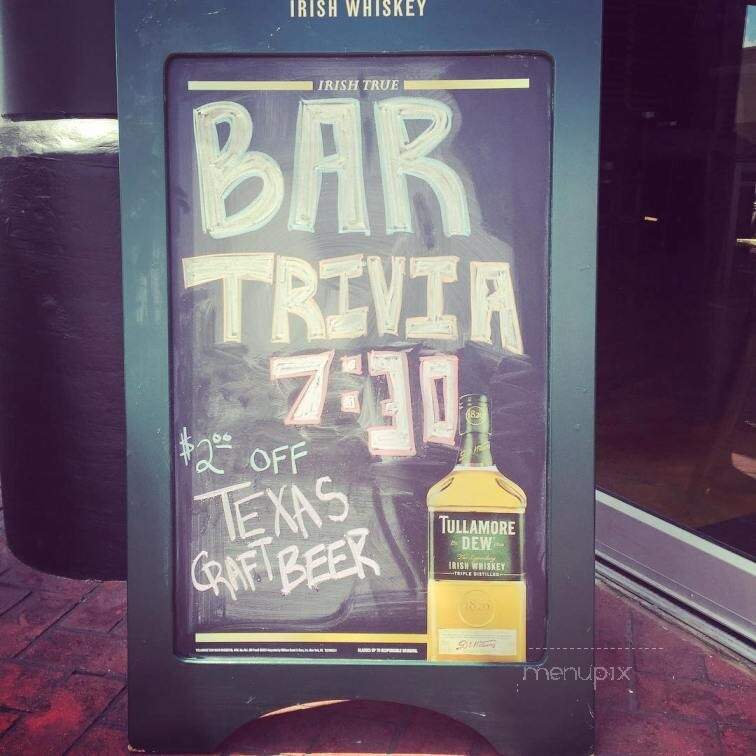 Rose City Draft House & Bar - Tyler, TX menu_pic