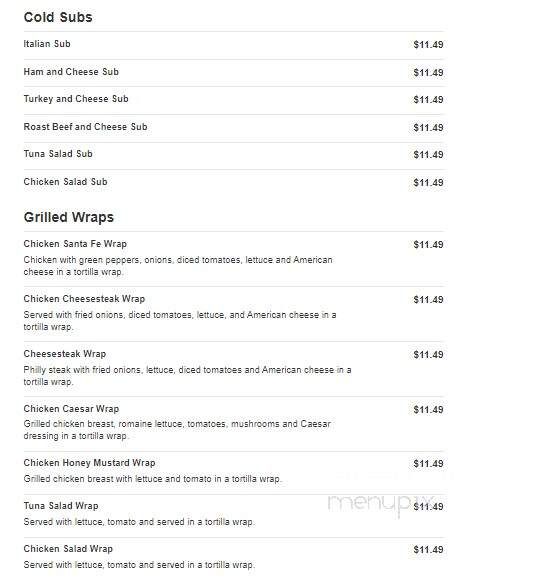 Brewster Restaurant - Vineland, NJ menu_pic