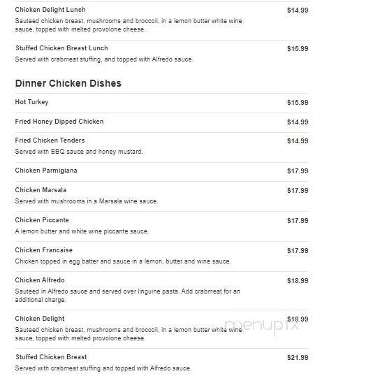 Brewster Restaurant - Vineland, NJ menu_pic