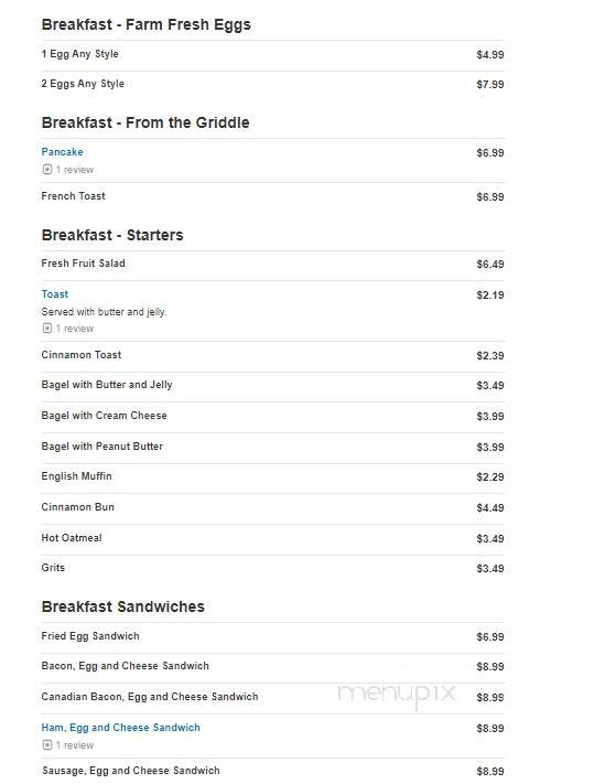 Brewster Restaurant - Vineland, NJ menu_pic