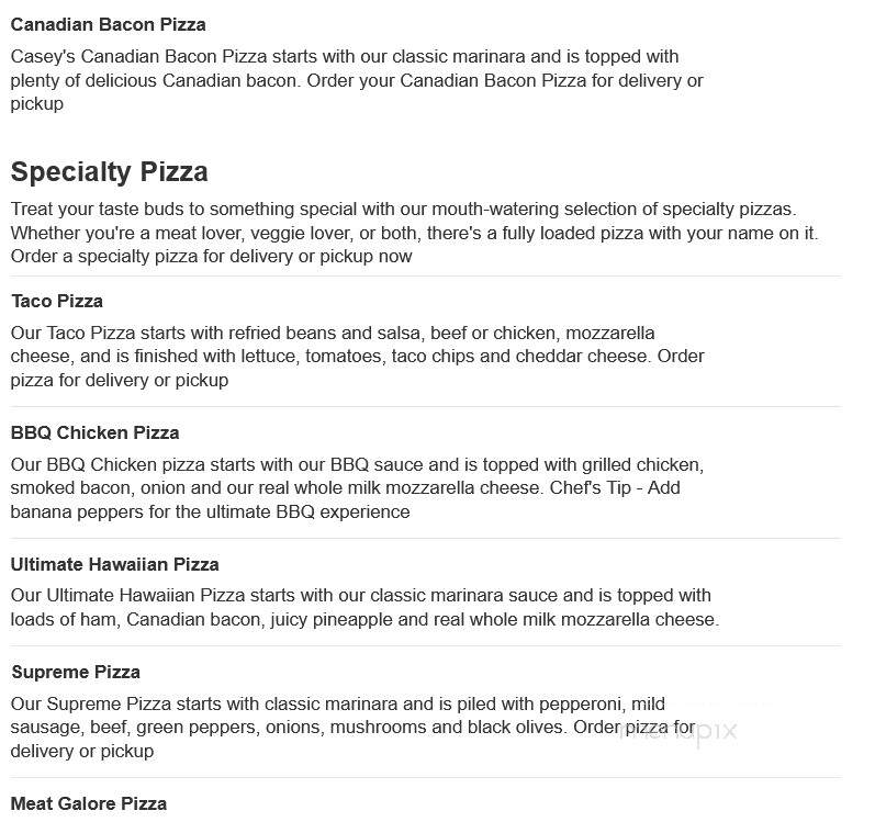 Caseys Carry Out Pizza - Larned, KS menu_pic