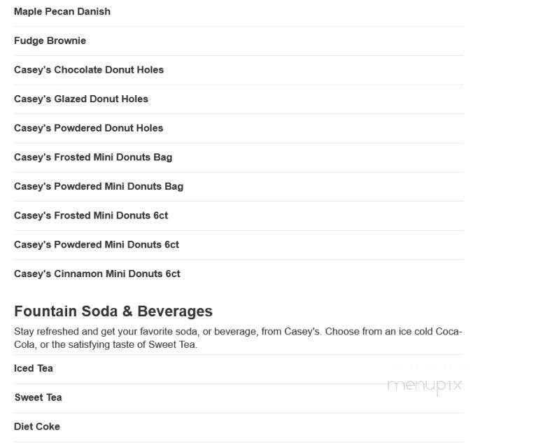 Caseys Carry Out Pizza - Larned, KS menu_pic