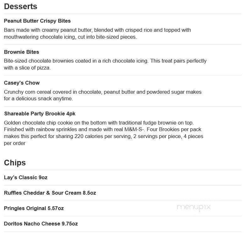 Caseys Carry Out Pizza - Larned, KS menu_pic