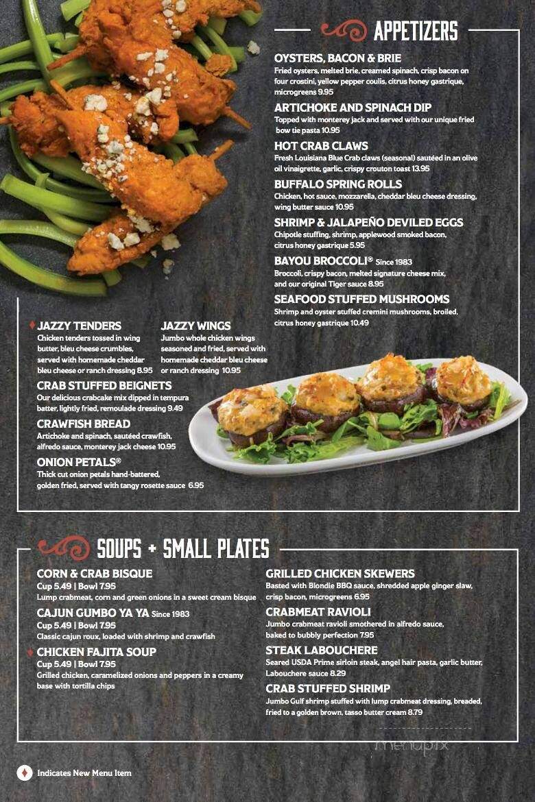 Copeland's - Houma, LA menu_pic