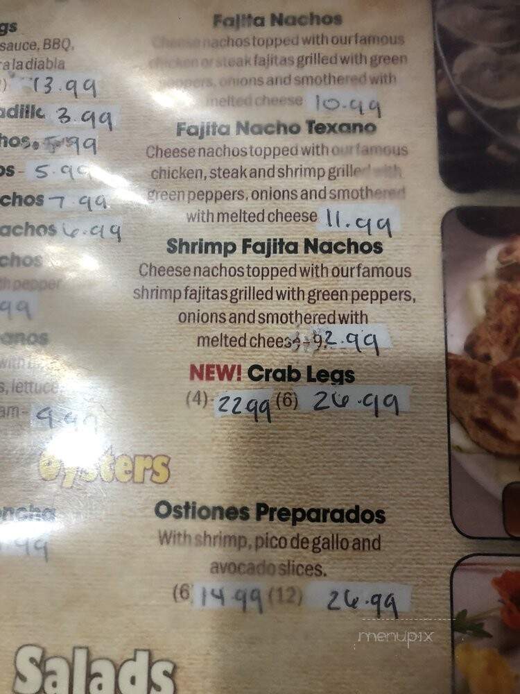San Luis Mexican Restaurant - Greensboro, NC menu_pic