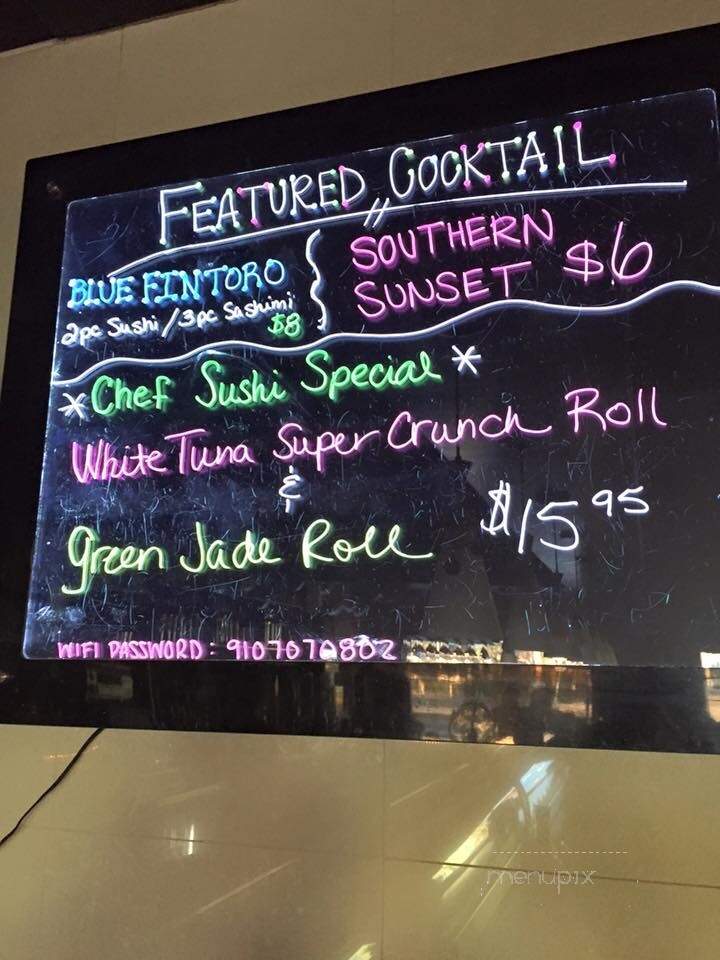 Nikki's Sushi @ Carolina Beach - Carolina Beach, NC menu_pic