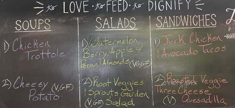 ComeUnity Cafe - Jackson, TN menu_pic