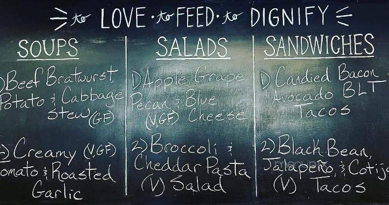 ComeUnity Cafe - Jackson, TN menu_pic