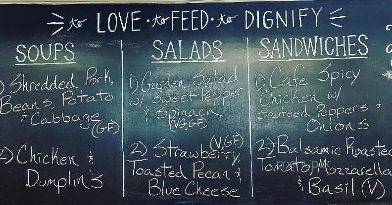 ComeUnity Cafe - Jackson, TN menu_pic