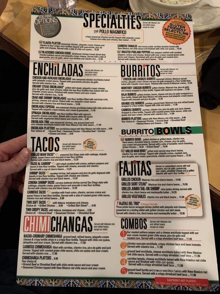 Jose Pepper's - Mission, KS menu_pic