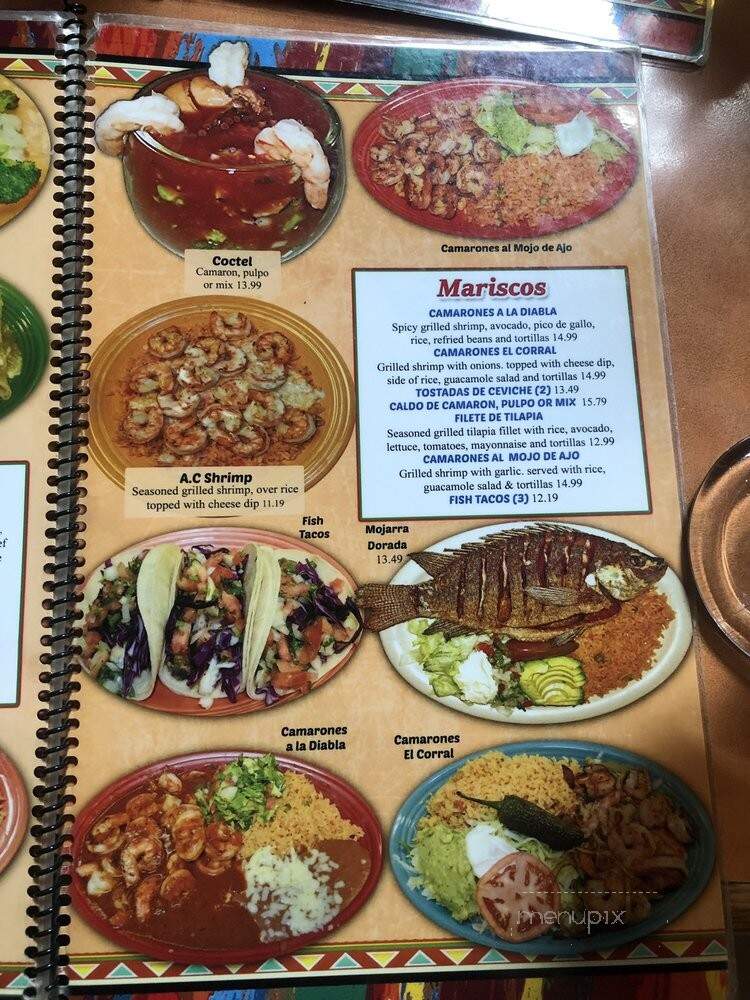 El Corral Restaurant - Creedmoor, NC menu_pic