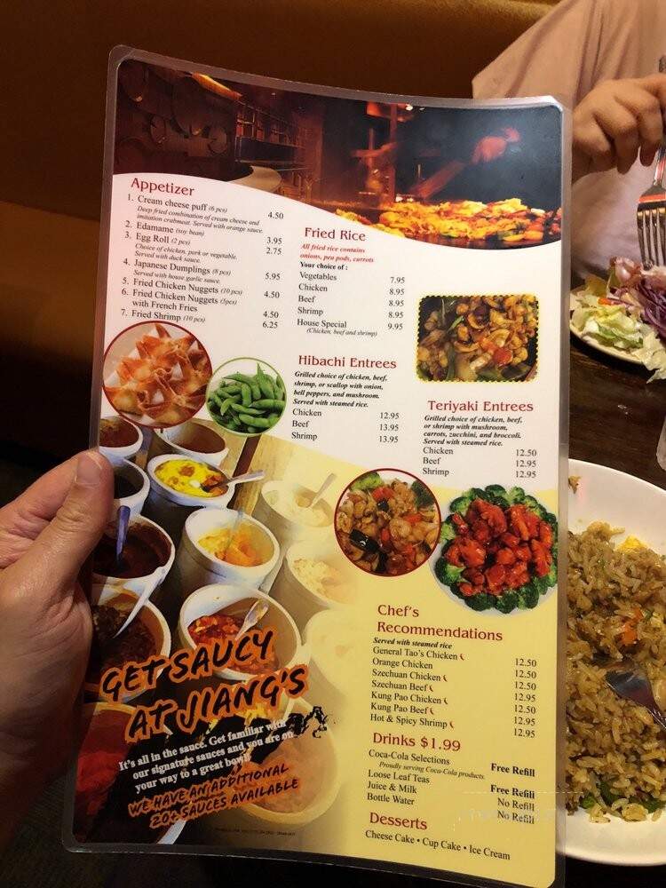 Jiang's Mongolian Grill - Algonquin, IL menu_pic