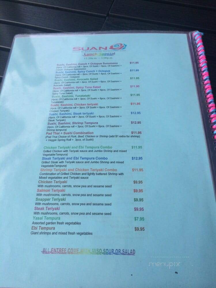 Suan Thai & Japanese - Fort Lauderdale, FL