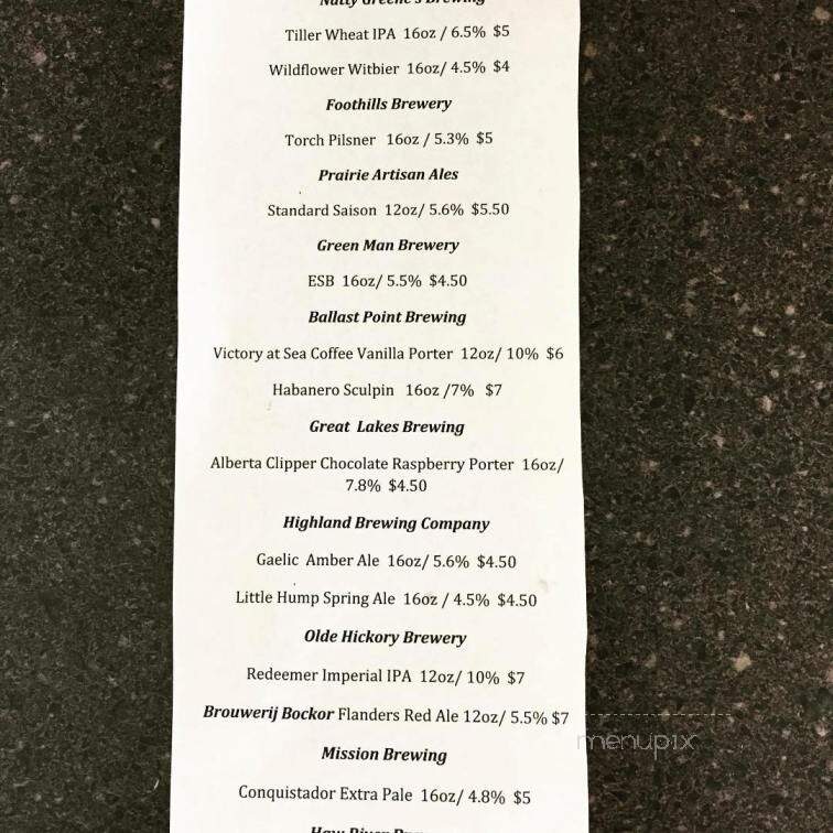 Sticks And Stones Clay Oven Pizza - Greensboro, NC menu_pic