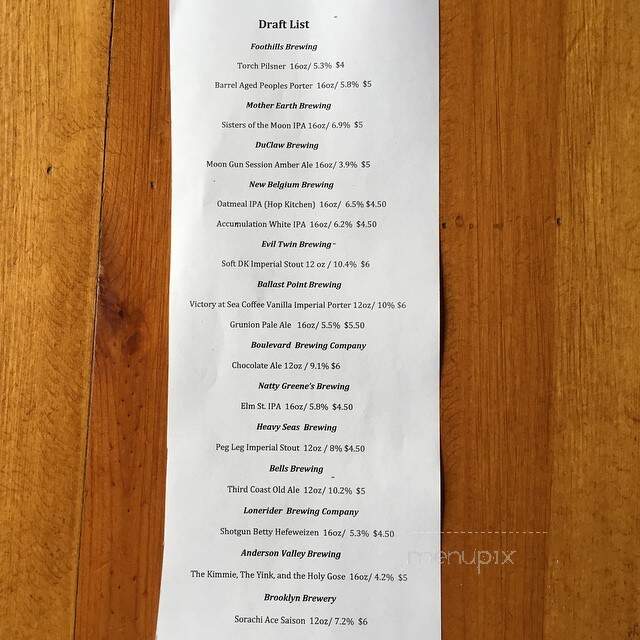 Sticks And Stones Clay Oven Pizza - Greensboro, NC menu_pic