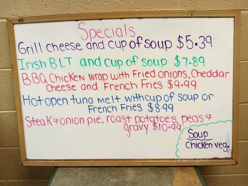 Irish Coffee Shop - Upper Darby, PA menu_pic