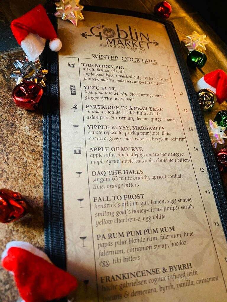 Goblin Market - Mount Dora, FL menu_pic
