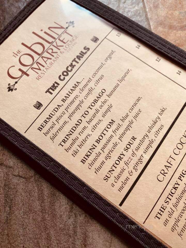 Goblin Market - Mount Dora, FL menu_pic