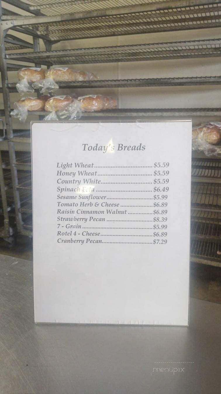 Old Mill Bread & Flour Co - Little Rock, AR menu_pic