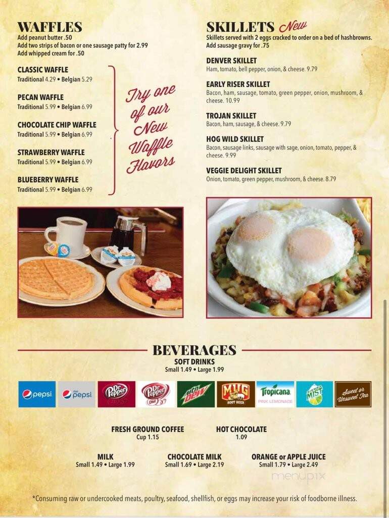 East Side Cafe - Girard, KS menu_pic