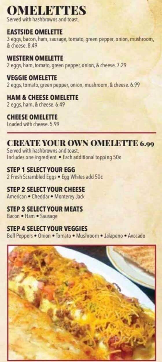 East Side Cafe - Girard, KS menu_pic