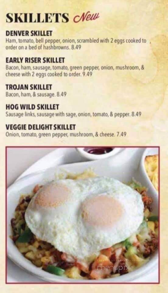 East Side Cafe - Girard, KS menu_pic