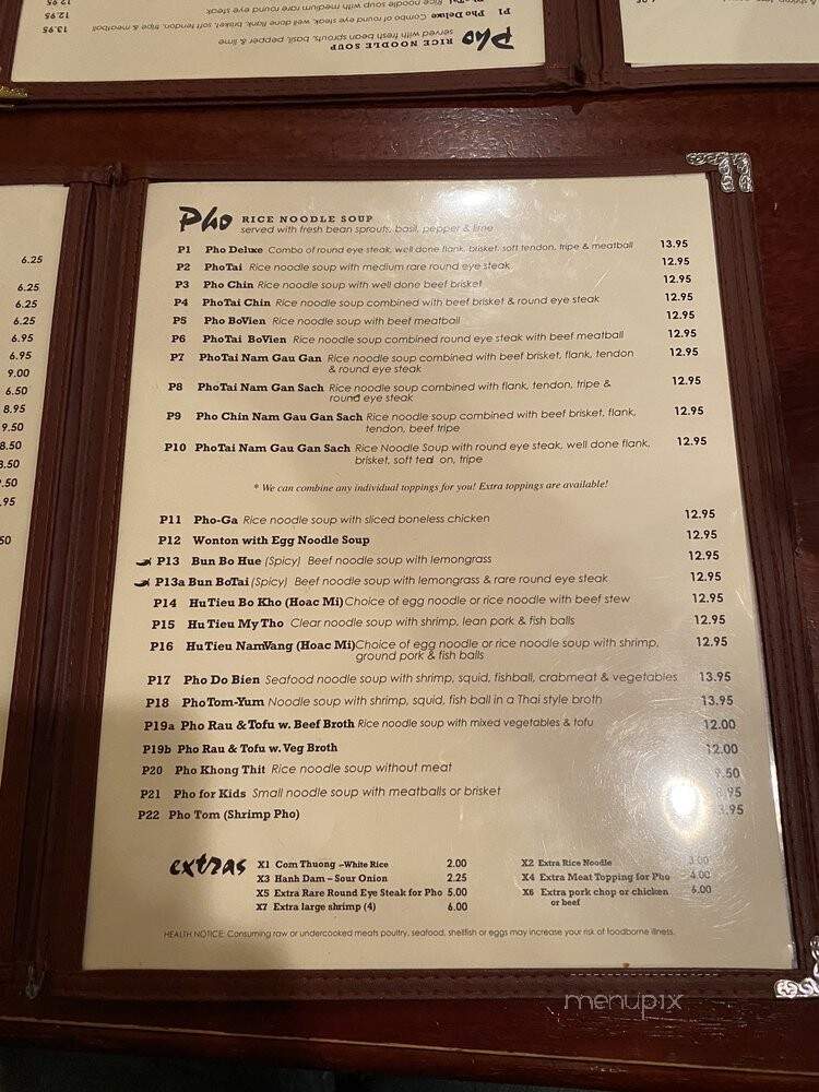 Pho and More - North Wales, PA menu_pic