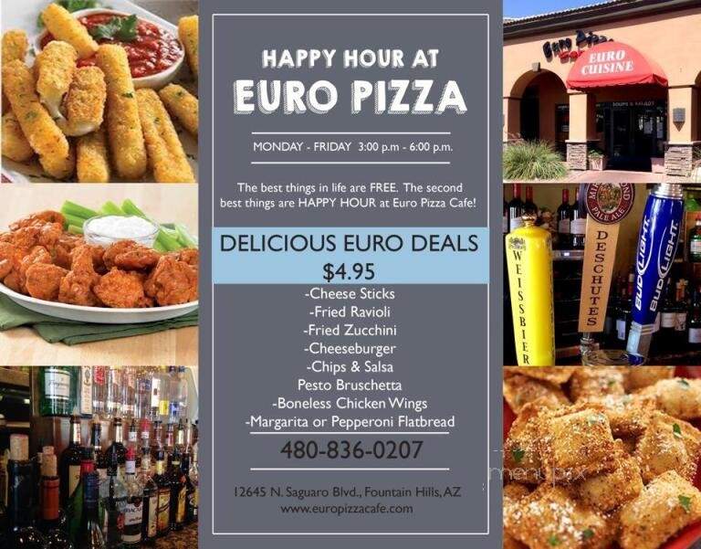 Euro Pizza Cafe - Fountain Hills, AZ