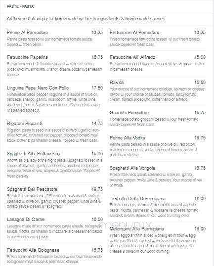 Mamma Pasta - Fort Myers, FL menu_pic