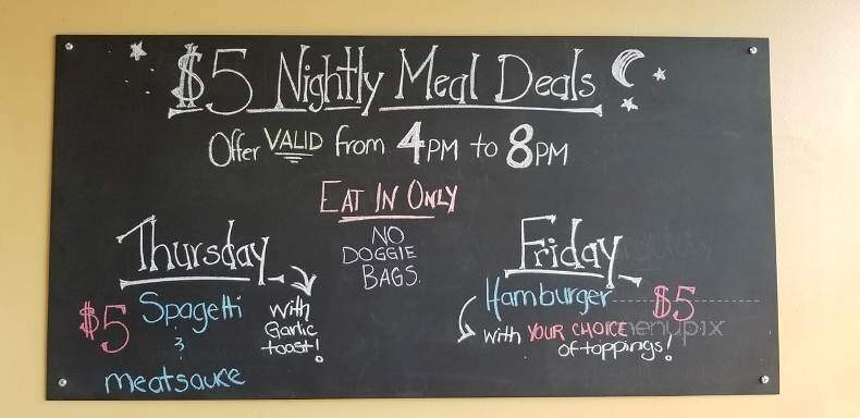 The Trail Eatery - Campbellville, ON menu_pic
