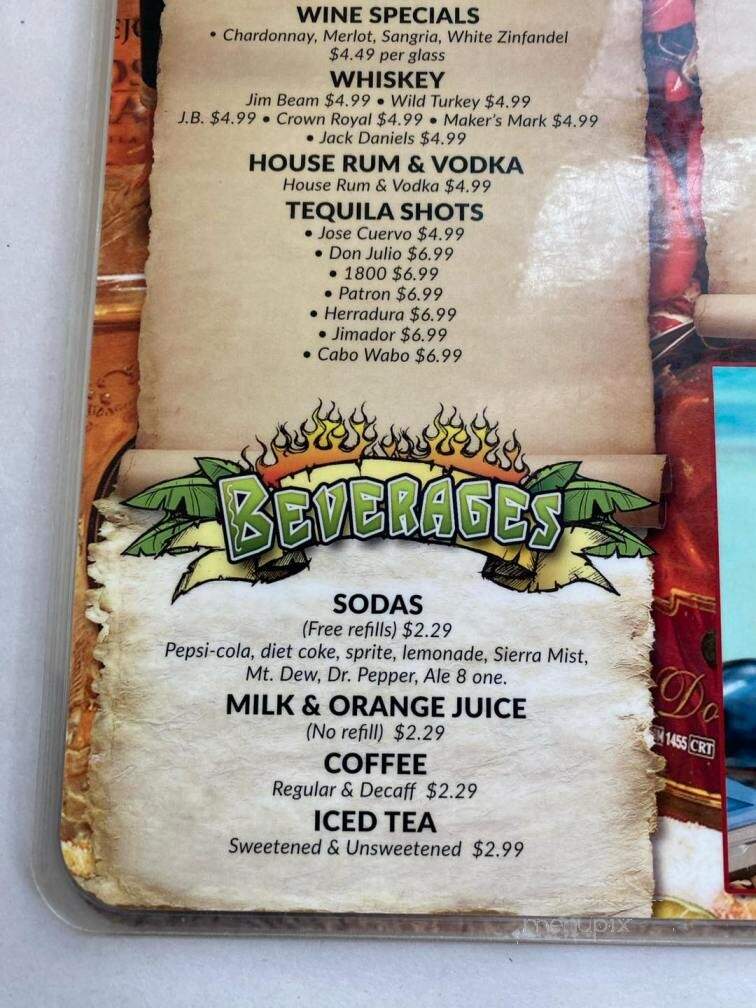 El Camino Real Mexican Restaurant - Winchester, KY menu_pic